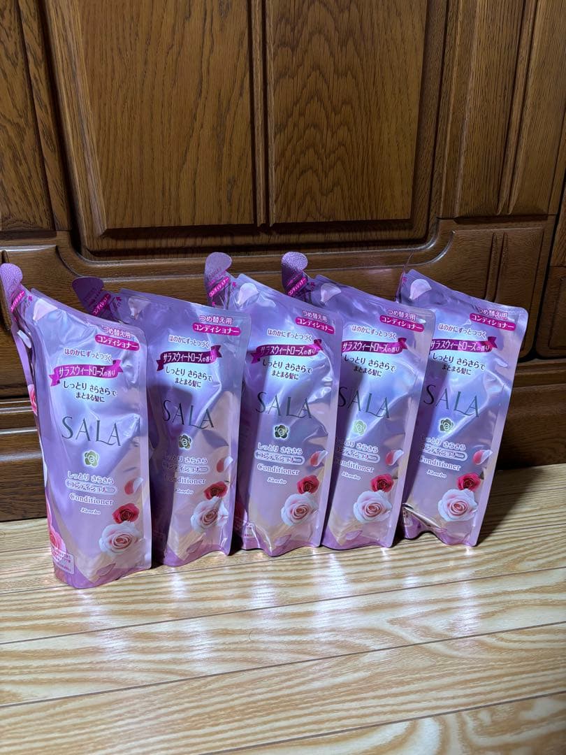 SALA サラ　コンディショナー　詰め替え用　5個セット