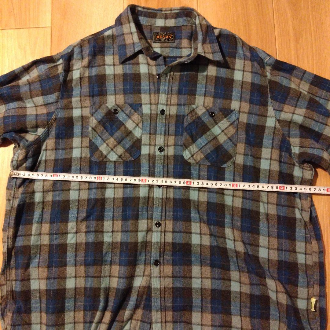 限定価格　ssz✖️BEAMS PLUS チェックネルシャツ　M　美品