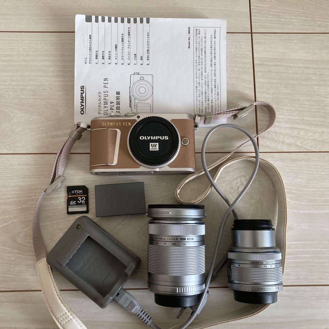 OLYMPUS PEN　E-PL9　レンズ2つ付き