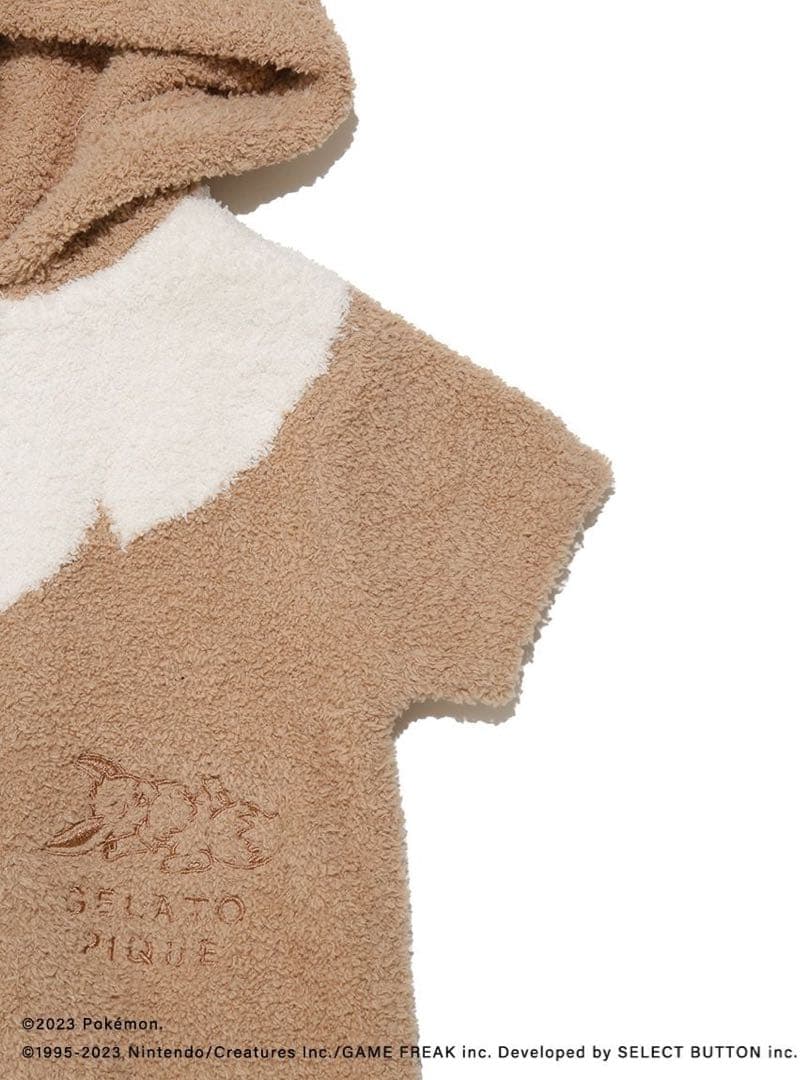 【ポケモンスリープ】【ベビー】ベビモコ イーブイ ロンパース