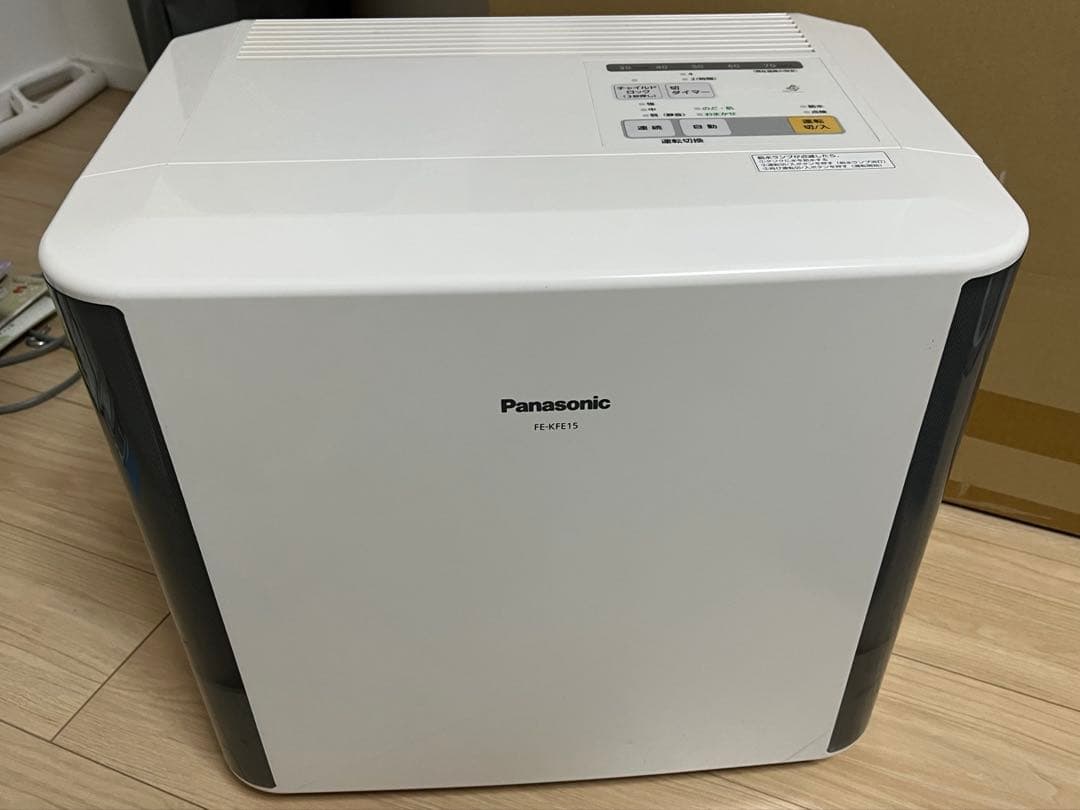 Panasonic ヒートレスファン(気化)式加湿機 FE-KXF15-W