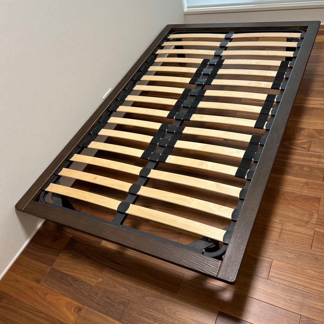 無印良品　木製ベッドフレーム　セミダブル