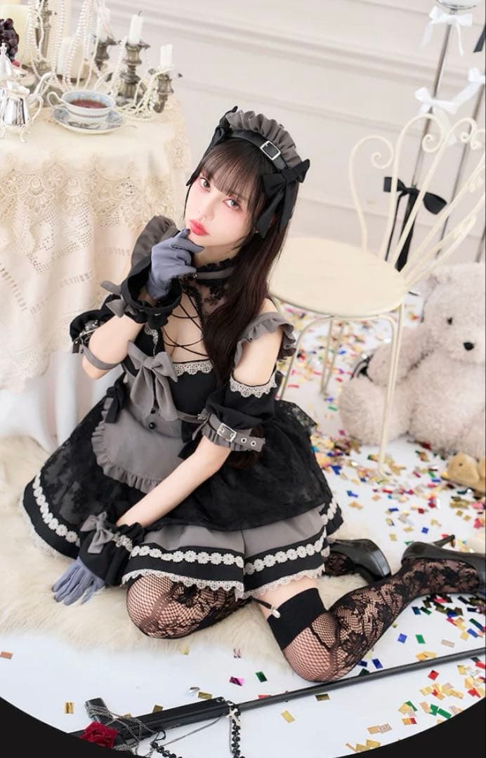 ラルムノワールメイドコスプレ 10点セットMalymoon/マリームーン 完売品