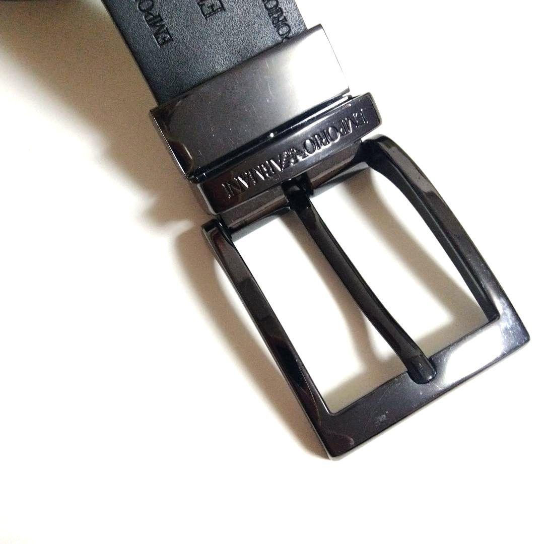 【美品】エンポリオ アルマーニ　メンズベルト