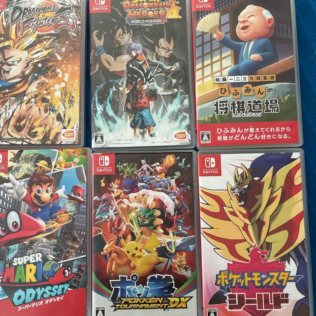 Nintendo Switch 本体 + ゲームソフト10点＋プロコンセット