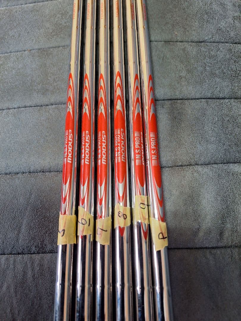 モーダス Modus3 TOUR110 S #5〜P アイアンシャフト６本セット