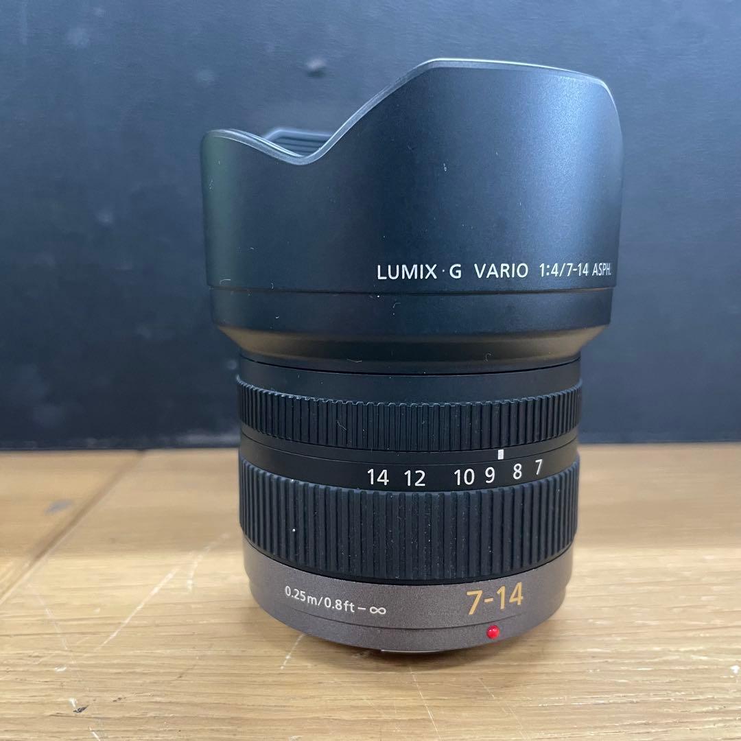 動作品 Lumix G Vario 7-14mm F4 ASPH. 広角レンズ