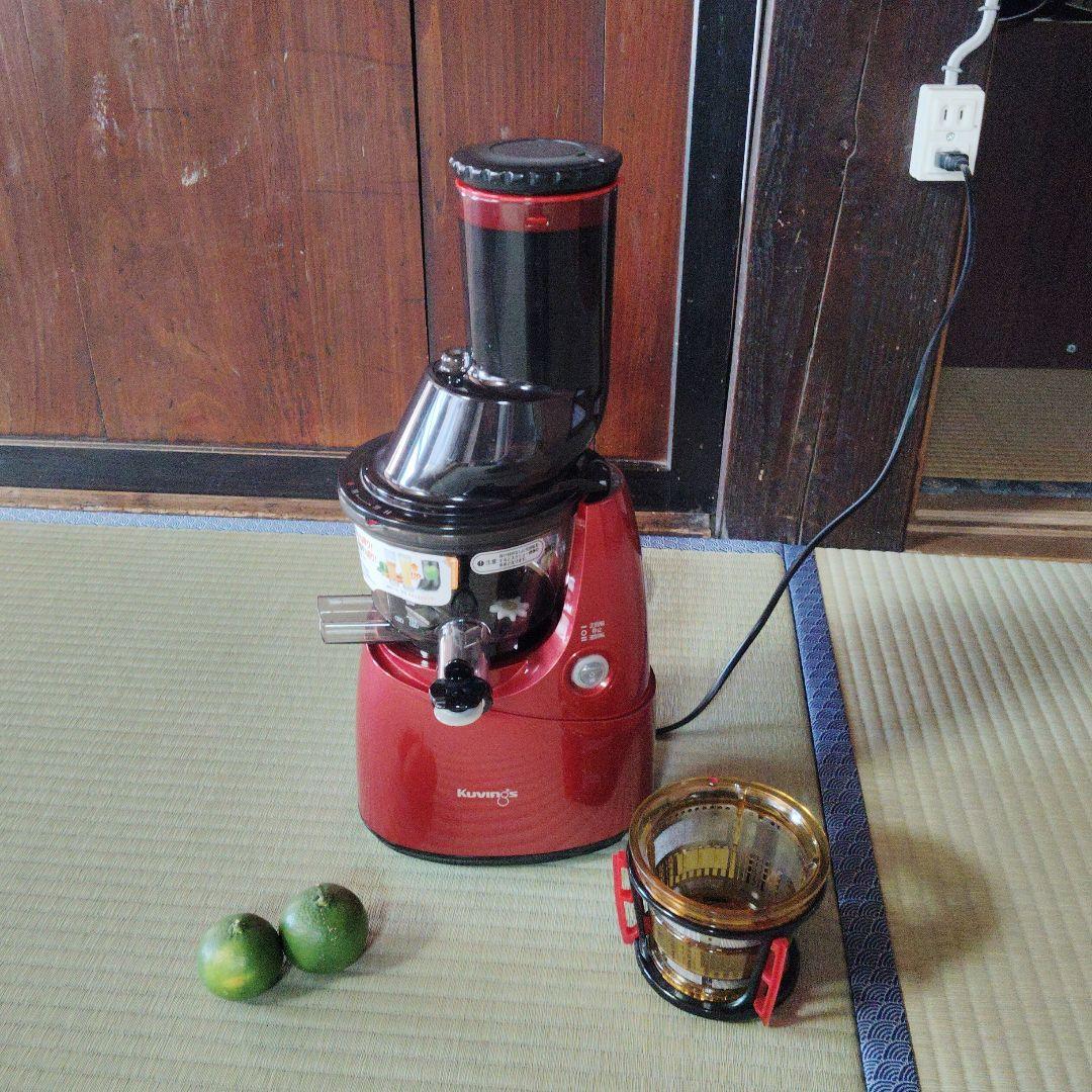 【中古】ビタントニオ Vitamix 赤 ジューサー