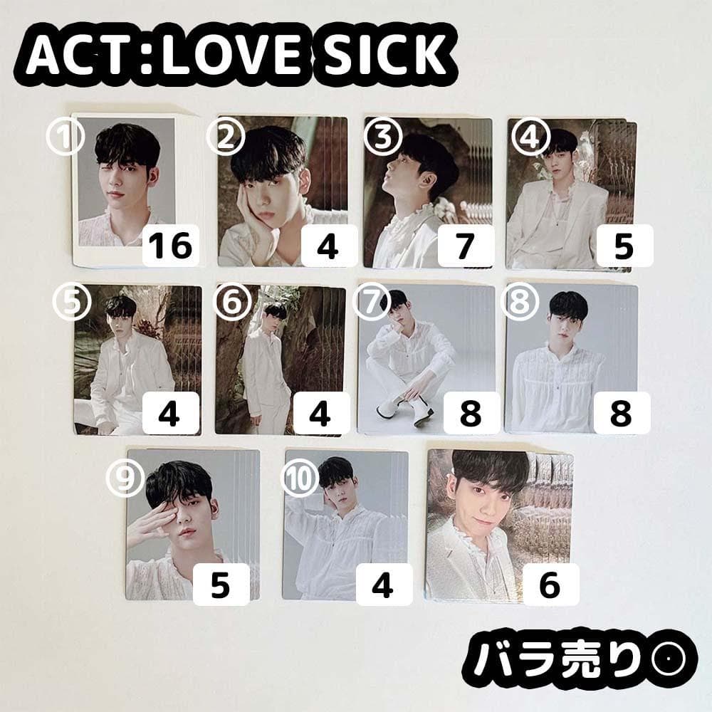 TXT ACT:LOVE SICK ミニフォト スビン トレカ