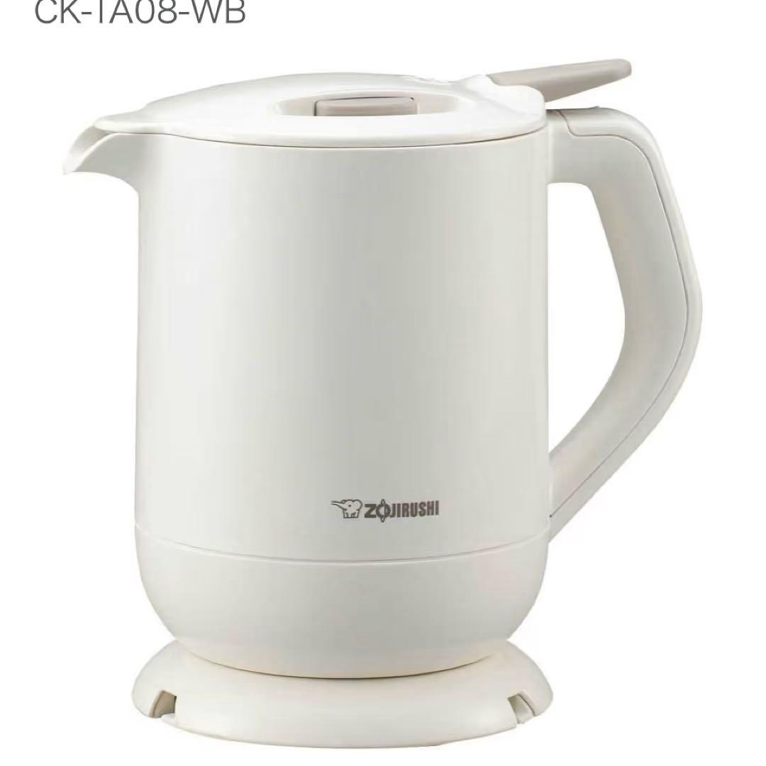 ZOJIRUSHI 電気ケトル 800ml CK-TA08-WB