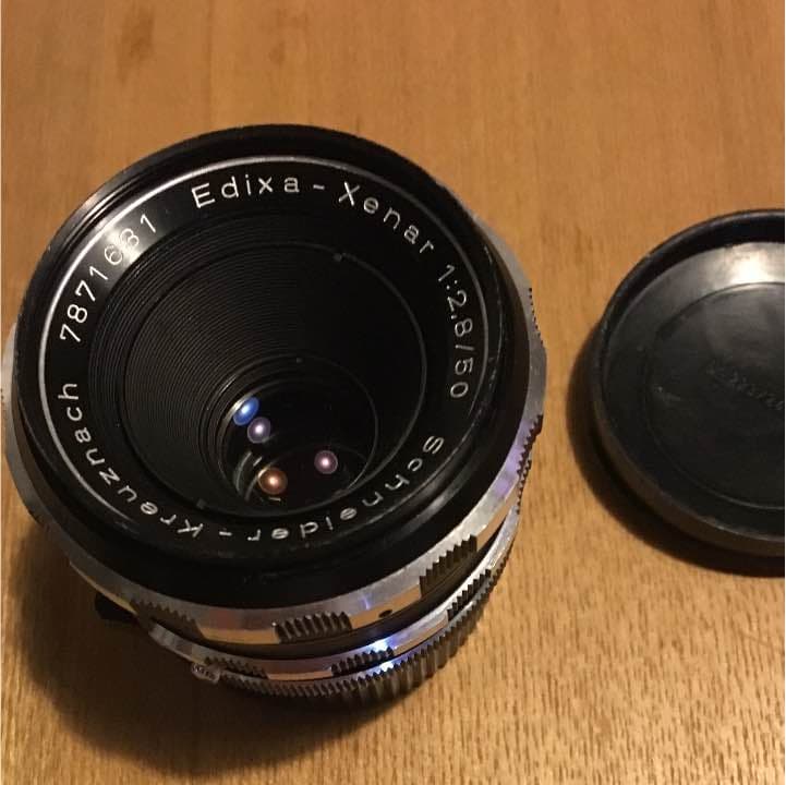 フィルムカメラ Kreuznach Edixa Xenar 2.8/50 M42 Mount