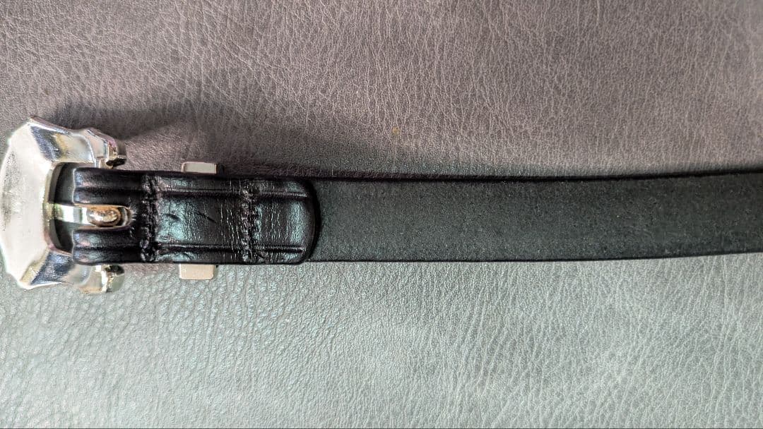 TORY LEATHER(トリーレザー)ウエスタンベルト 32 ブラック