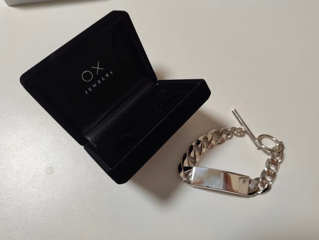 アクセサリー OX JEWELRy High-end Plate Chain Bracelet
