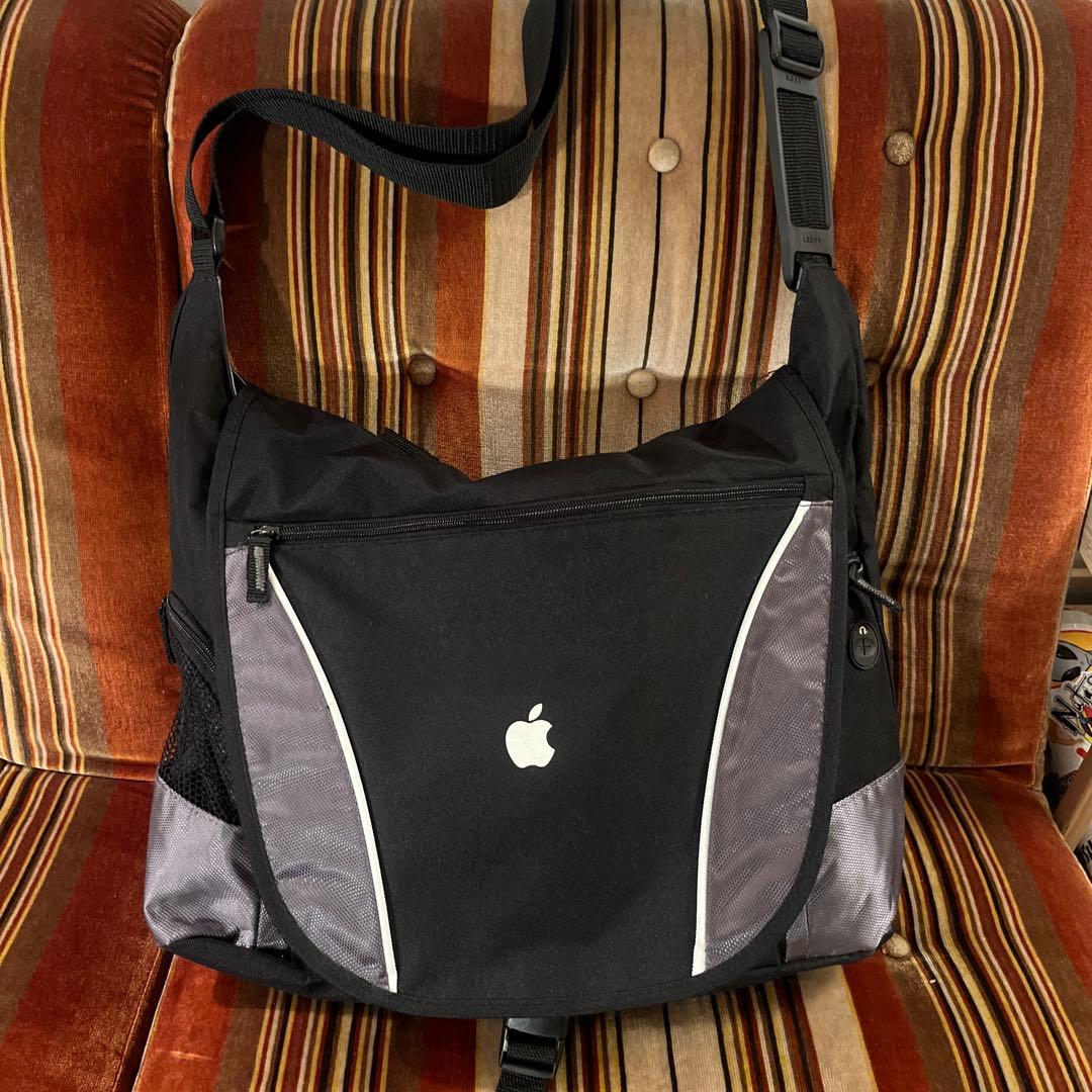 Apple メッセンジャーバッグ messenger bag y2k黒/グレー