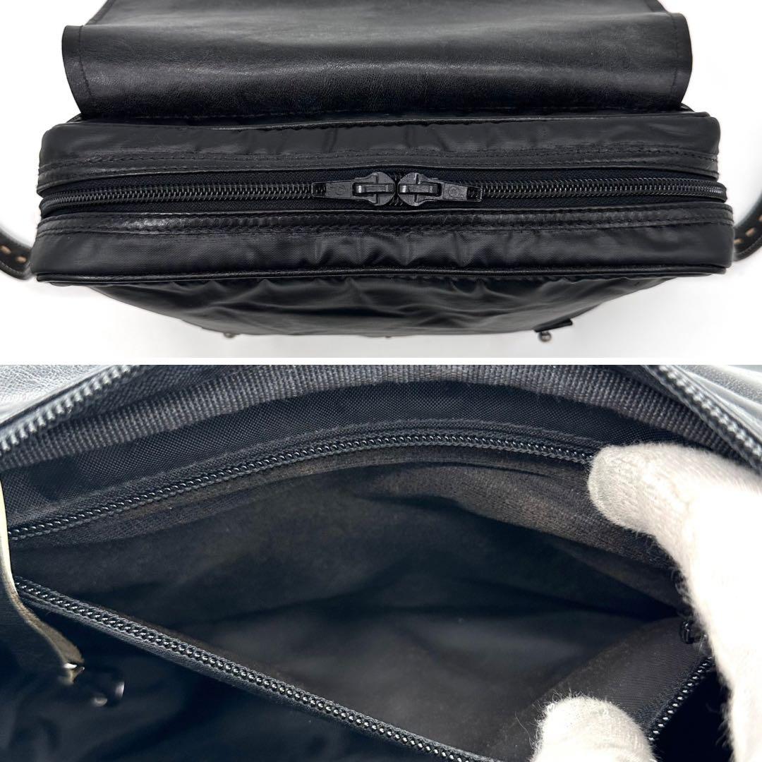 希少✨ハンティングワールド　ショルダーバッグ　コンチョ　バチューサー　リザード