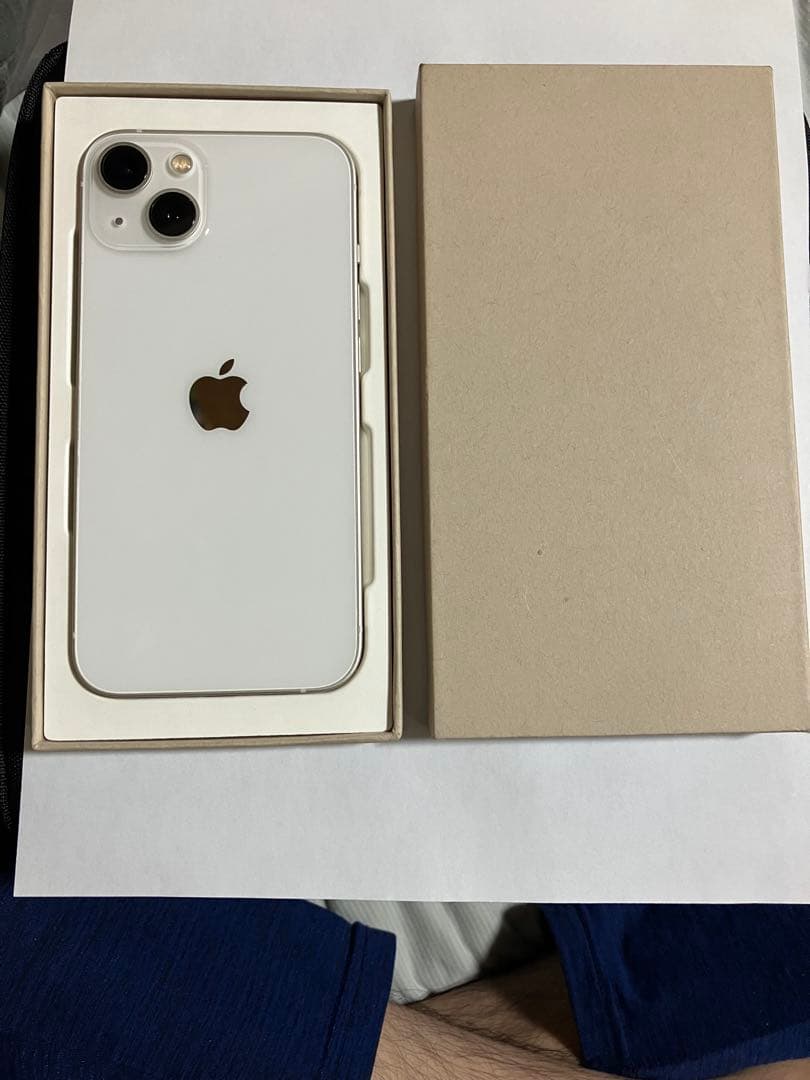 iphone13 128gb スターライト 92% SIMフリーおまけ付き