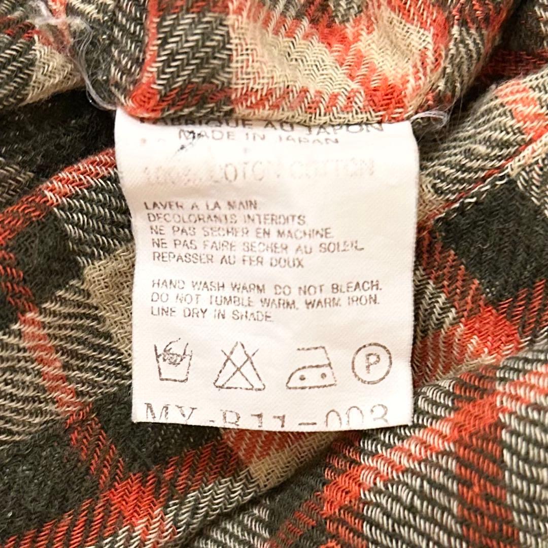 ガ*ン様 Y's formen ワイズフォーメン オープンカラーシャツ ヨウジ