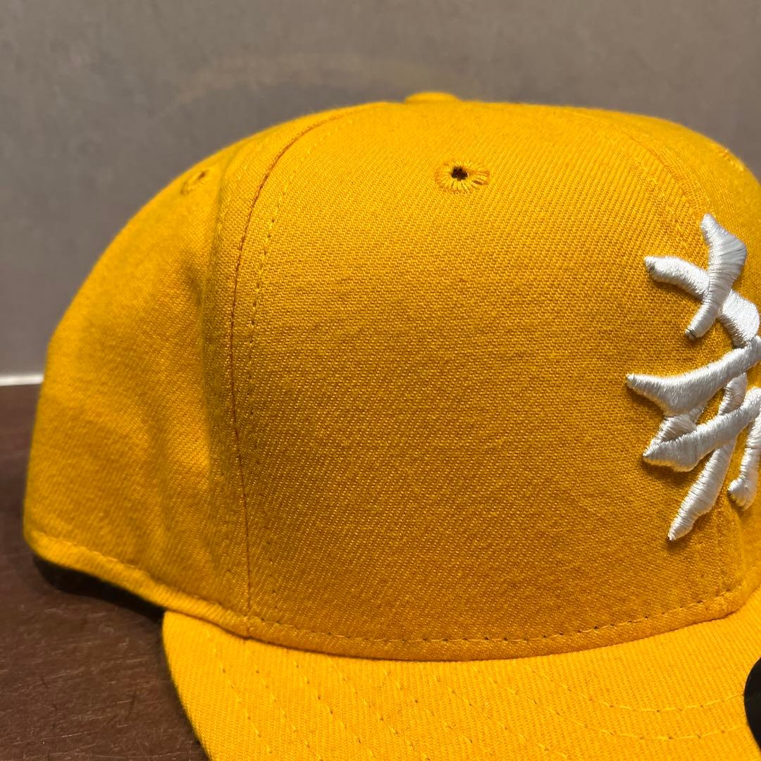 ニューエラ 漢字 NY ヤンキース キャップ 7 5/8 USA製 帽子 レア