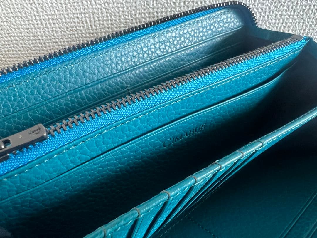 カ*ス様 新品未使用 CIMABUE ラウンドファスナー長財布 イタリアンレザー