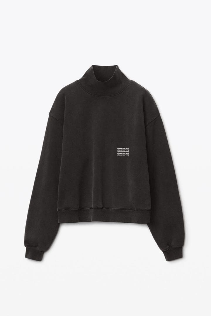 Alexanderwang デンスフリース ハイネック プルオーバー　M