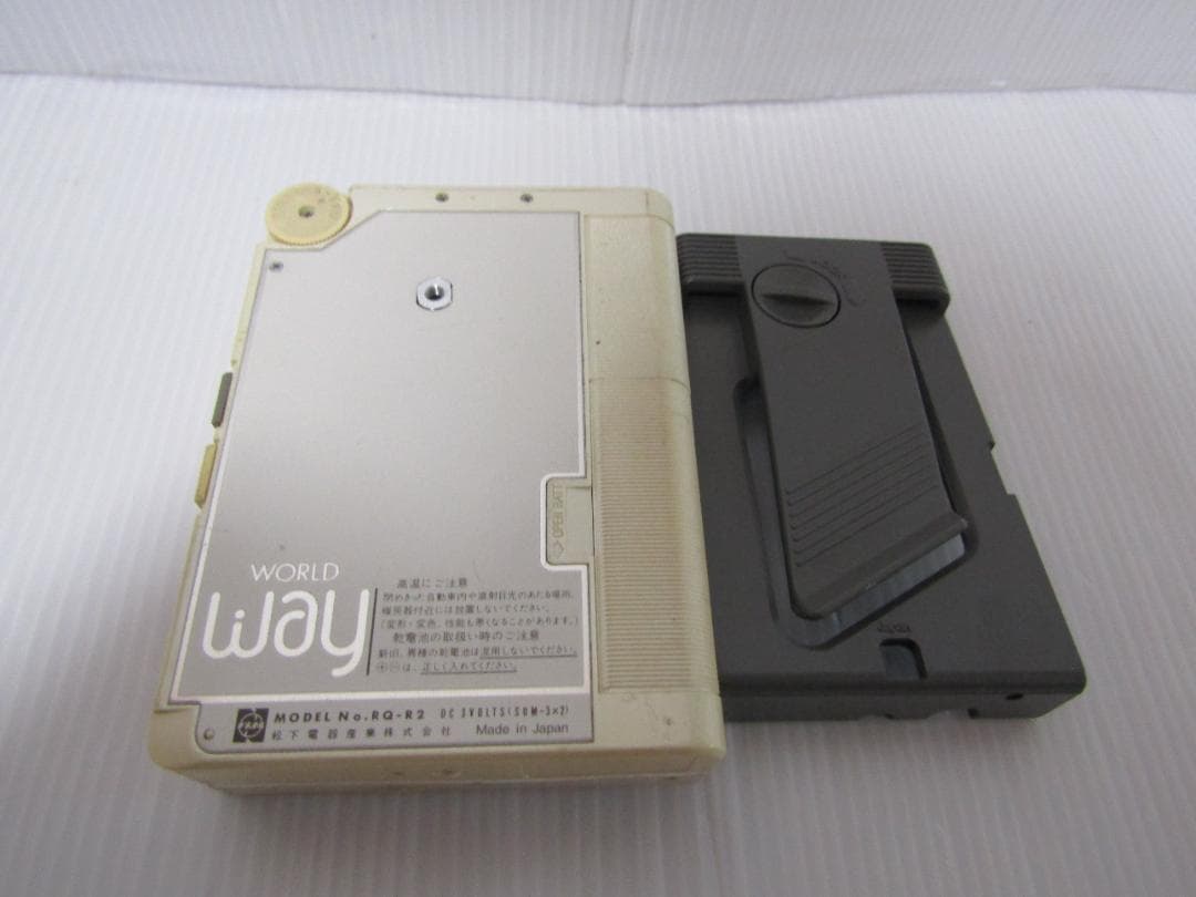 K0596 National ポータブルカセットプレーヤー RQ-R2 ジャンク