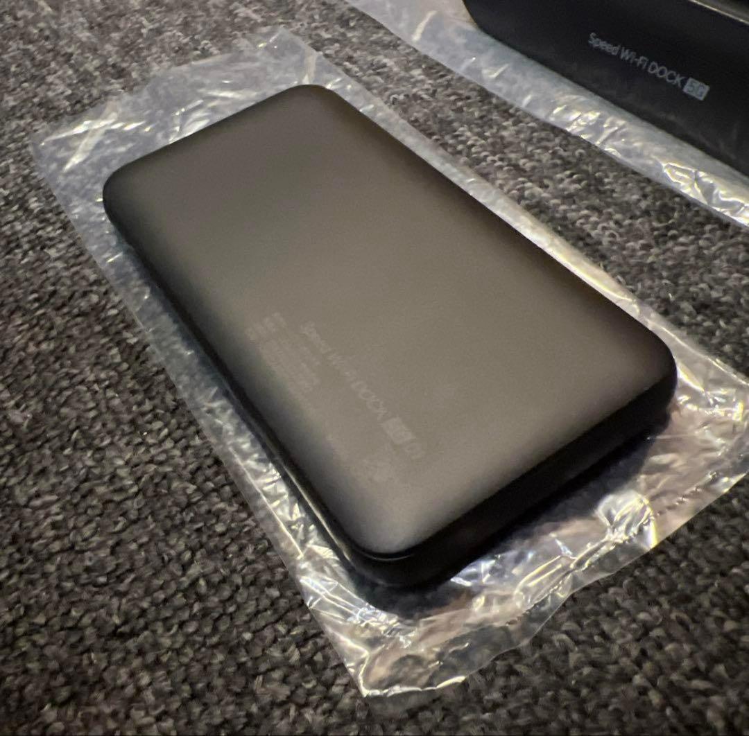 新品未使用 Speed Wi-Fi DOCK 5G 01