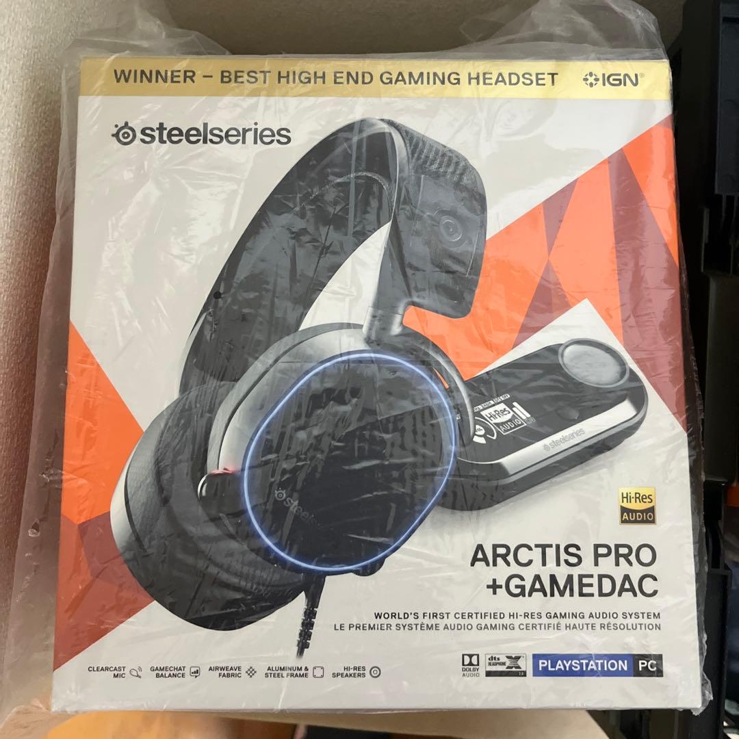 [新品・未開封]Game Dac付属 SteelSeriesゲーミングヘッド