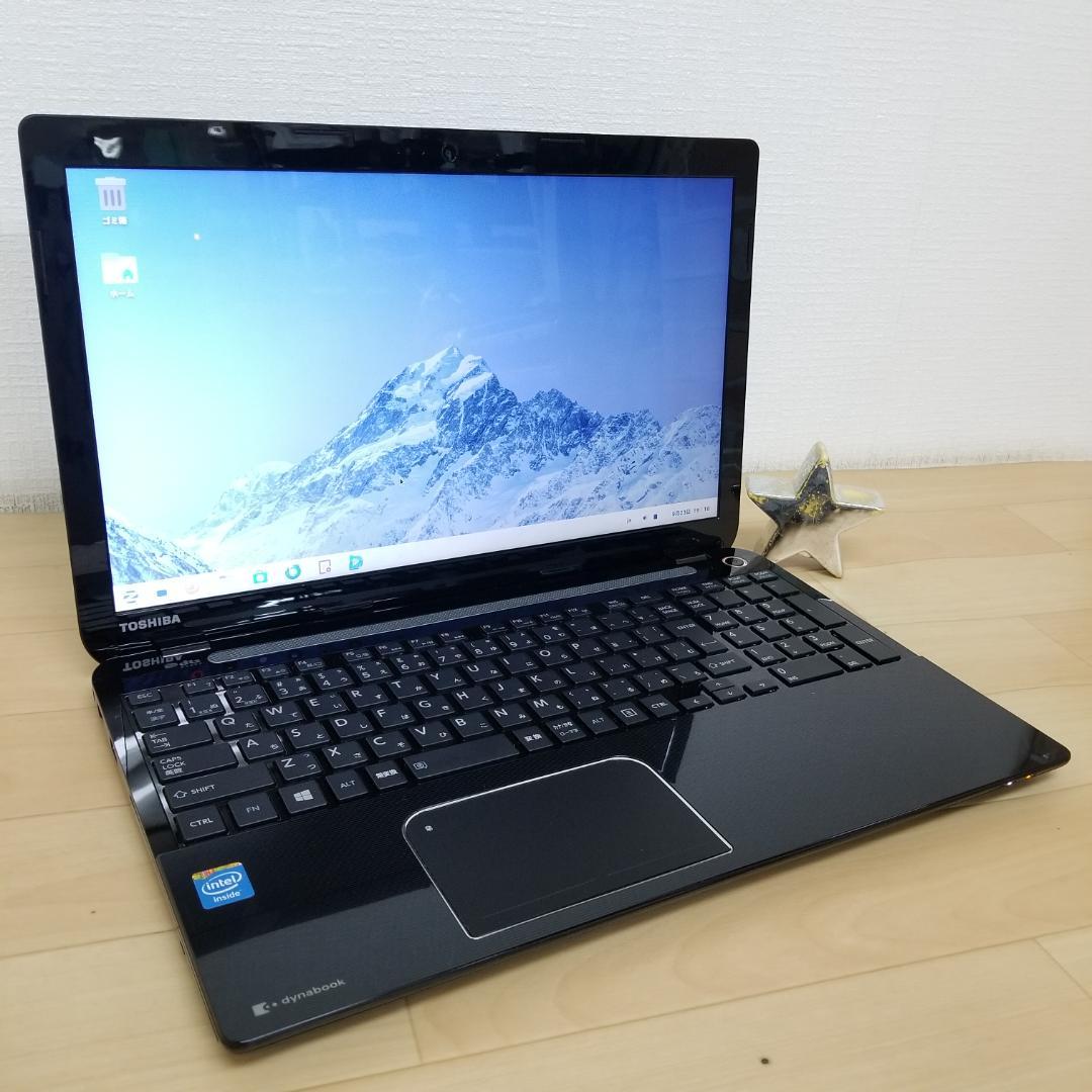 新品SSD Blu-ray搭載 即使用可ノートPC TOSHIBA (E1762