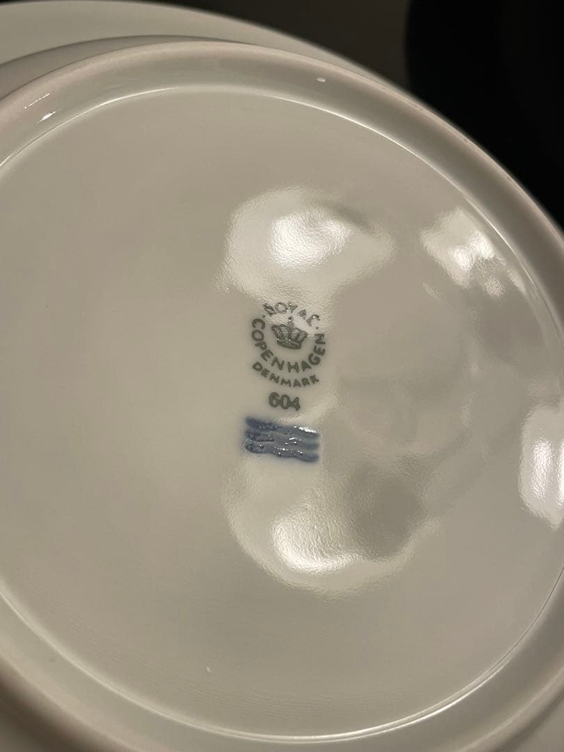 【新品】ロイヤルコペンハーゲン ホワイトフルーテッド ディープ21cm2枚