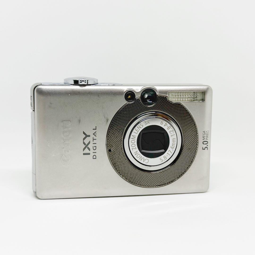 CANON IXY DIGITAL 55 シルバー キヤノン コンデジ