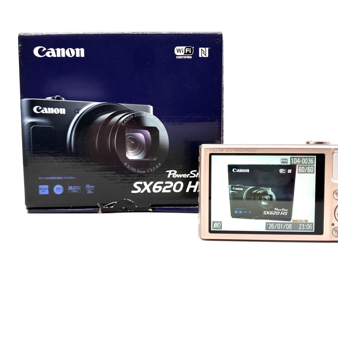 美品♪ Canon PowerShot SX620 HS ホワイト　White