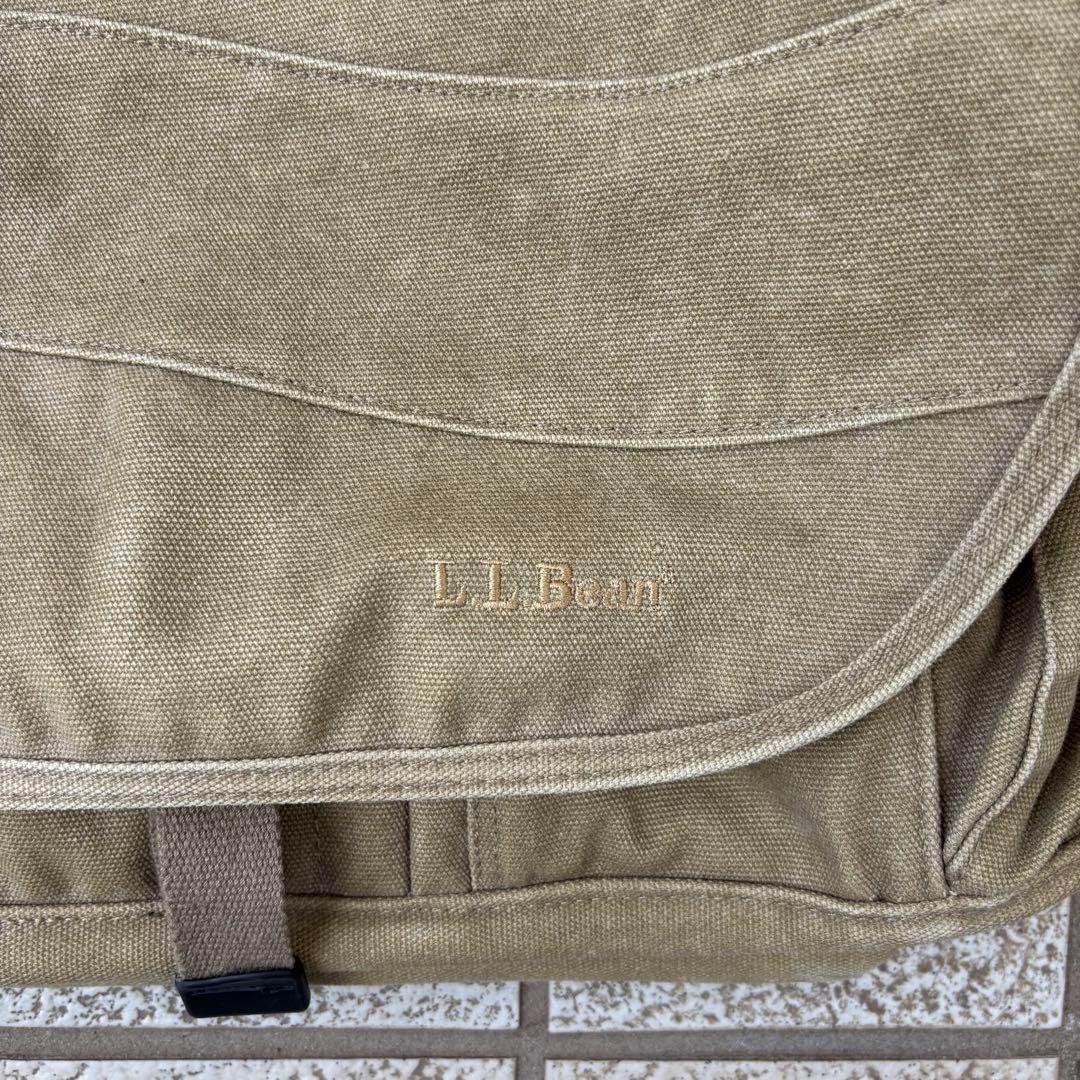 希少　エルエルビーン メッセンジャーバッグ カーキ アメカジ y2k ミリタリー