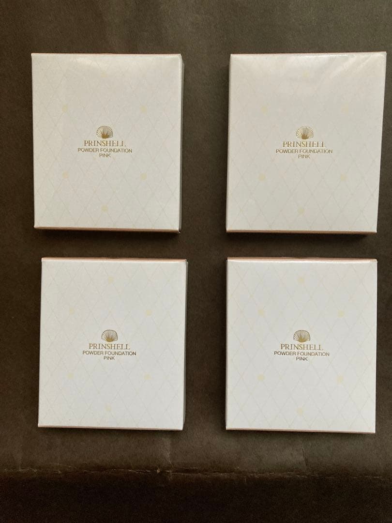 アジュバン　プリンシェル　パウダーファンデーション02 ピンク13g 4個