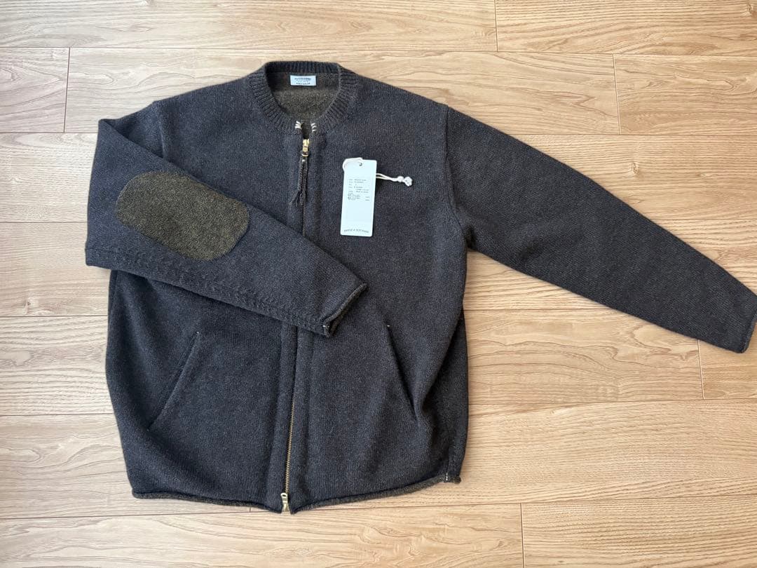 s*y様 新品　MAATEE&SONS ひょっとこ起毛JIP JACKET D.