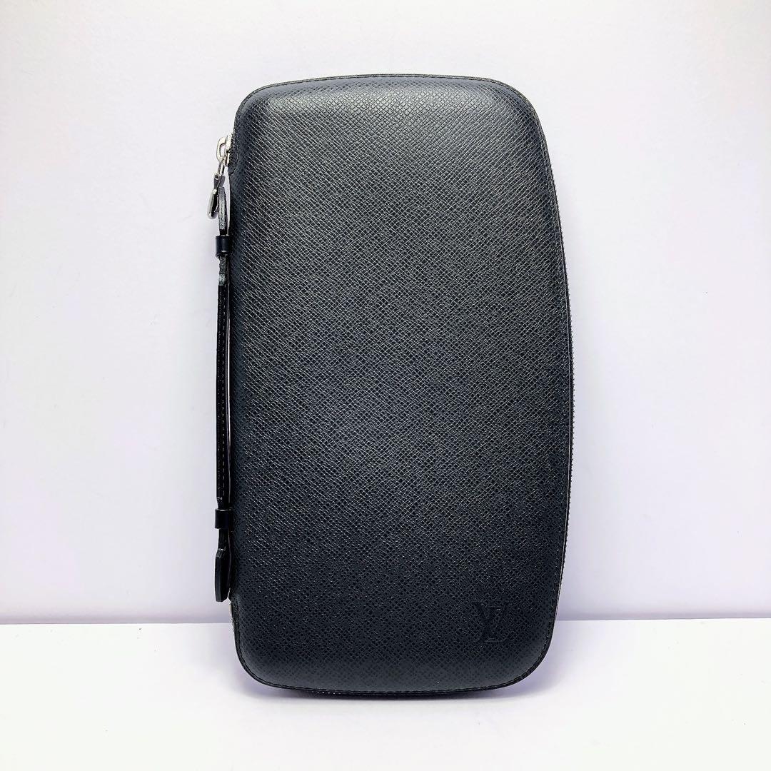 3277○ Louis Vuitton エピレザー 長財布 ブラック