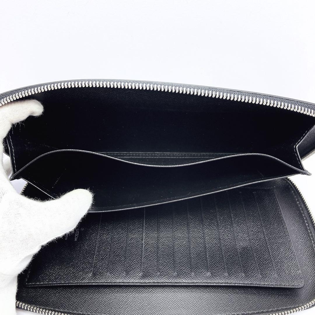 3277○ Louis Vuitton エピレザー 長財布 ブラック