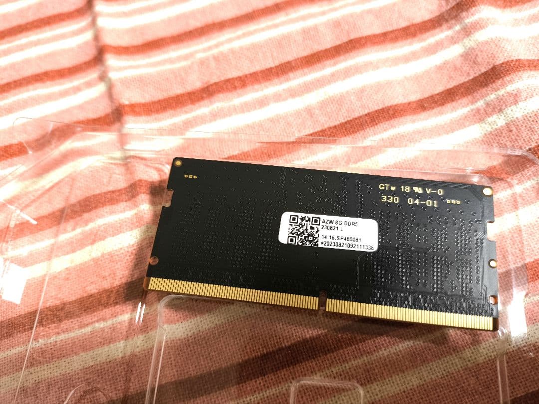 DDR5 Crucial（クルーシャル） 4800MHz 8GB 1枚