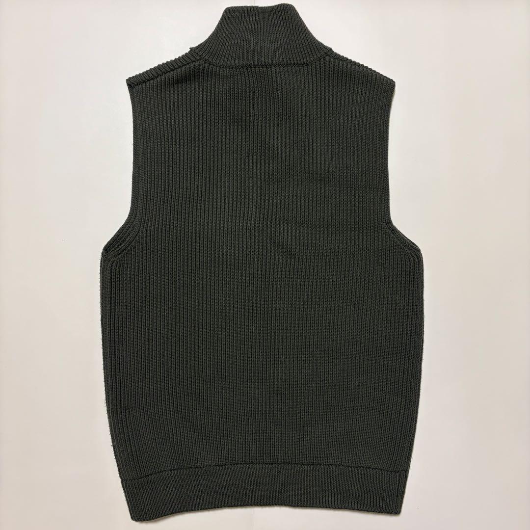 【美品】Ds Knit Vest - OLIVE DAN ハズム