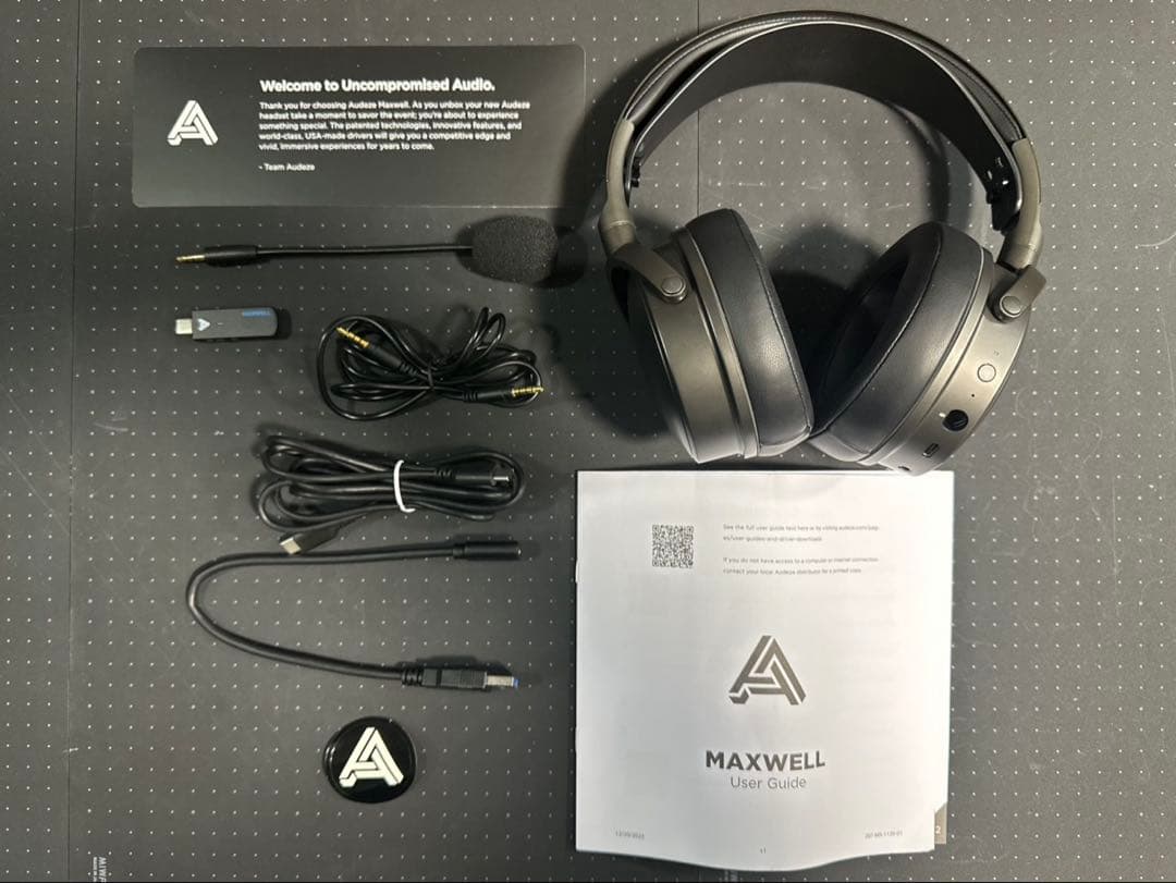 AUDEZE MAXWELL 平面磁界駆動型ワイヤレスゲーミングヘッドセット