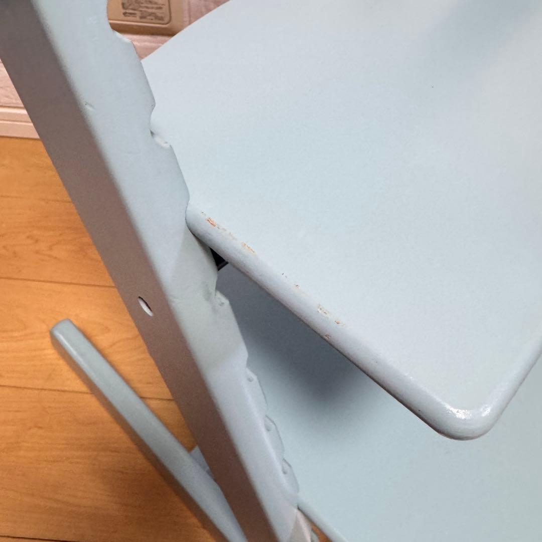 STOKKE TRIPP TRAPP シリアル 6 アクアブルー 箱、説明書有