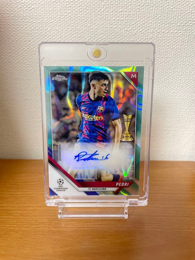 ペドリ サインカ一ド バルセロナ