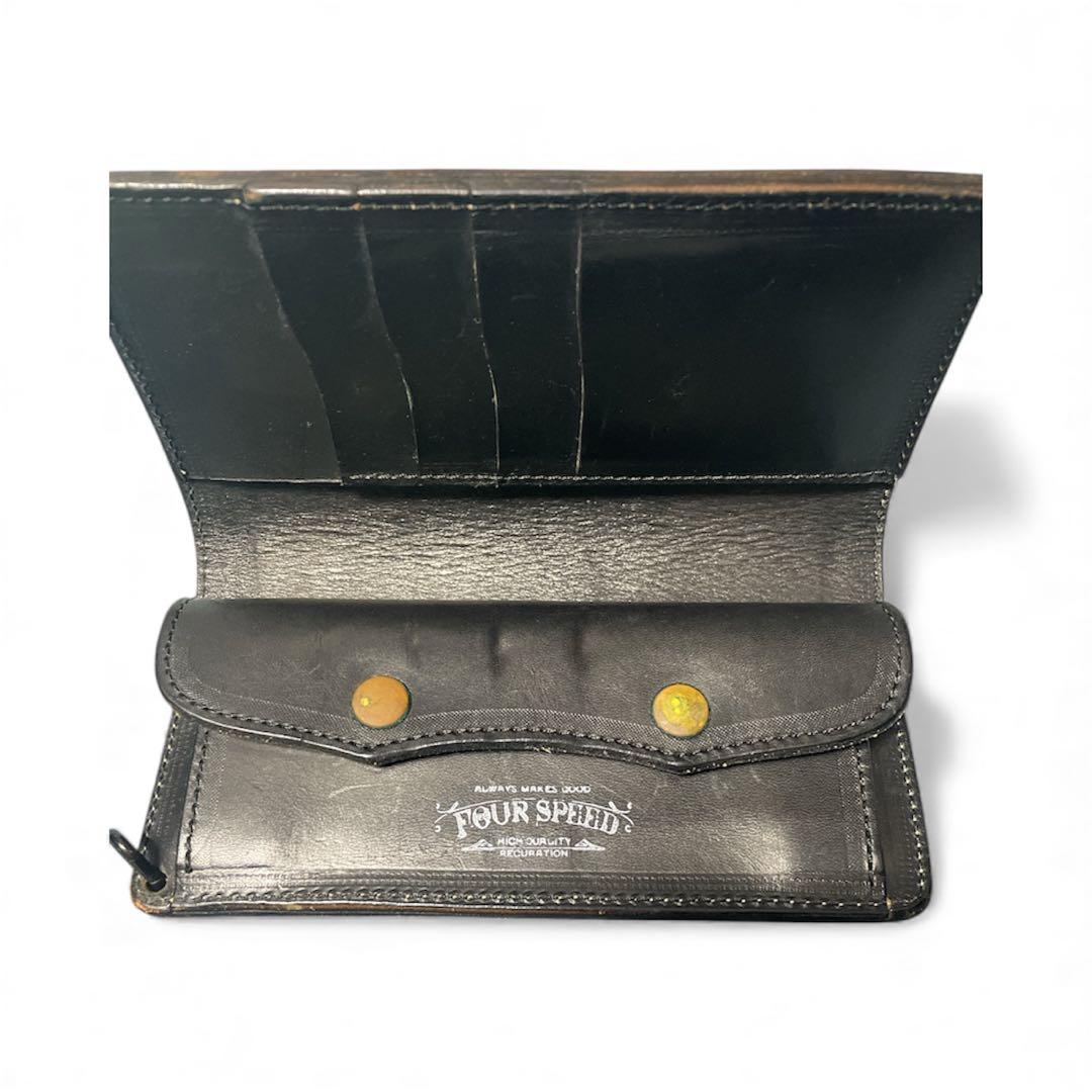 fourspeed co. フォースピード　スタッズ　長財布