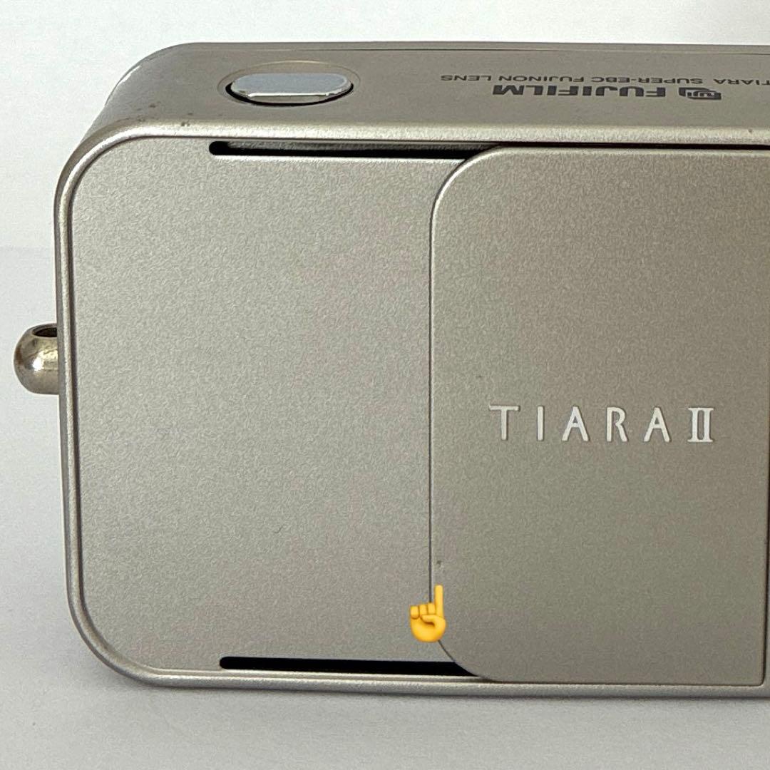 ティアラ FUJIFILM TIARA II フィルムカメラ【中古】
