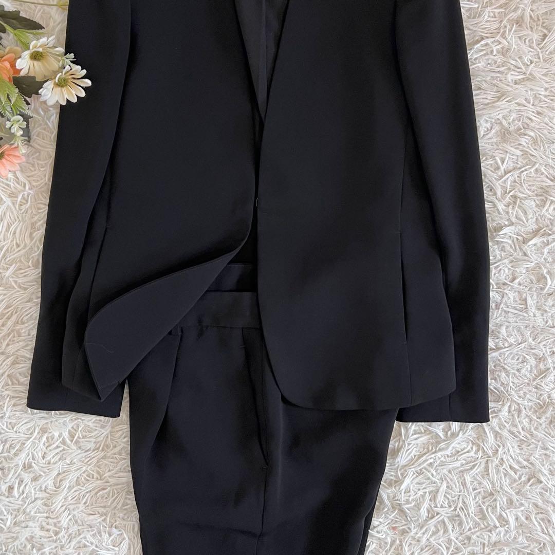 PLST プラステ トリアセ ブレンド カラーレス ジャケット パンツ セット