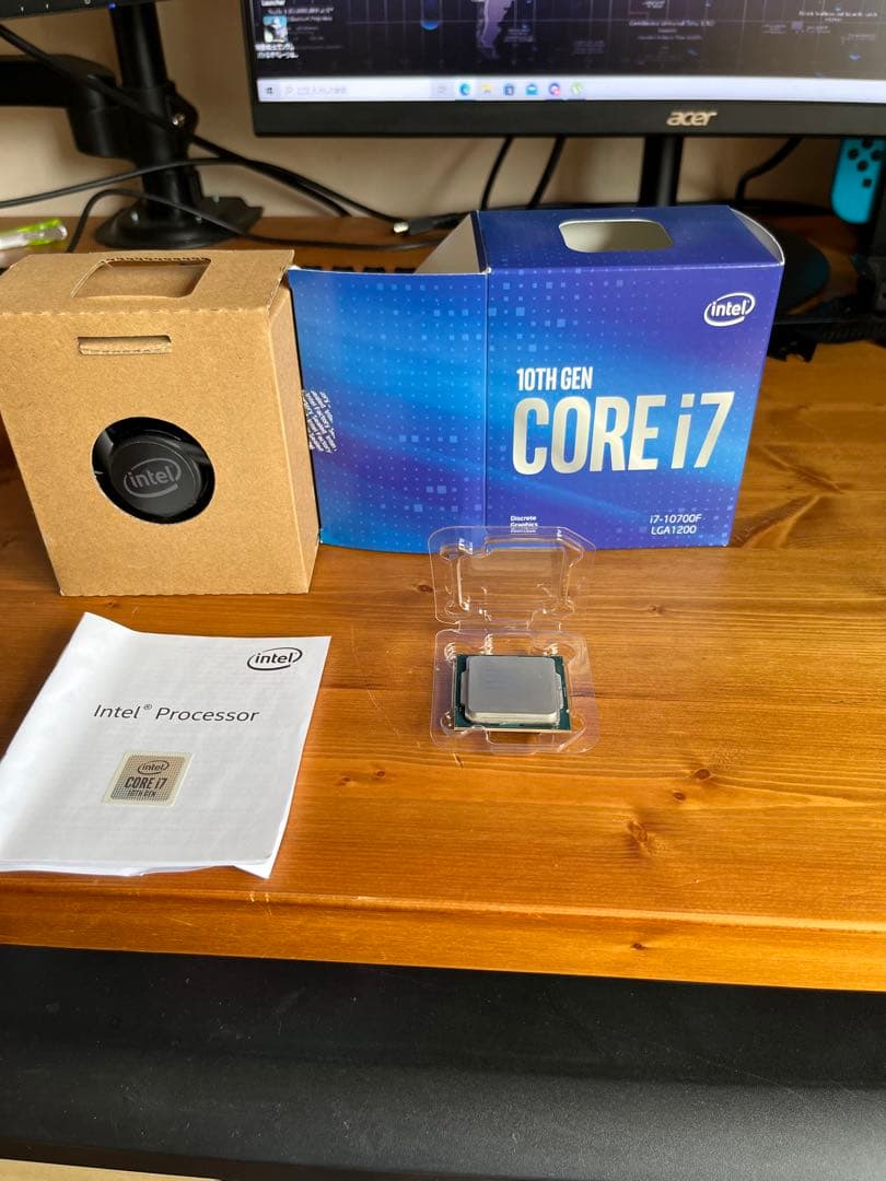 その他 intel 10TH GEN CORE i7 i7-10700F LGA1200