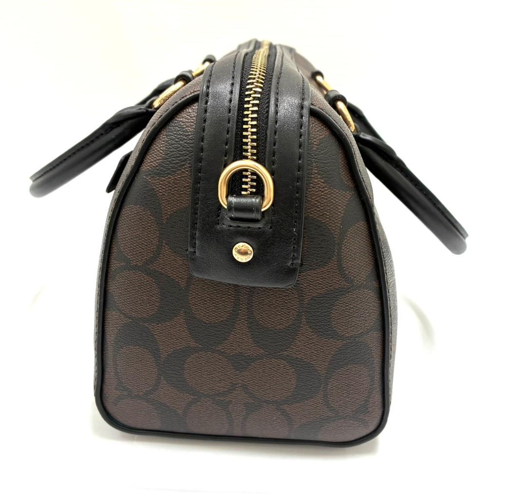 25O12-037 コーチ 2wayバッグ ブラウン F83607 ブランド