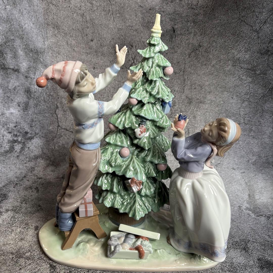 【訳あり】リヤドロLLADRO クリスマスツリー　ツリーを飾ろう