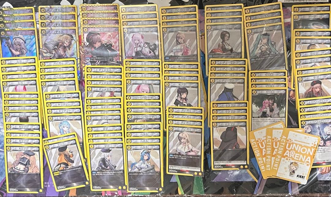 UNION ARENA 勝利の女神NIKKEデッキ&パーツ　vol.1 4コン