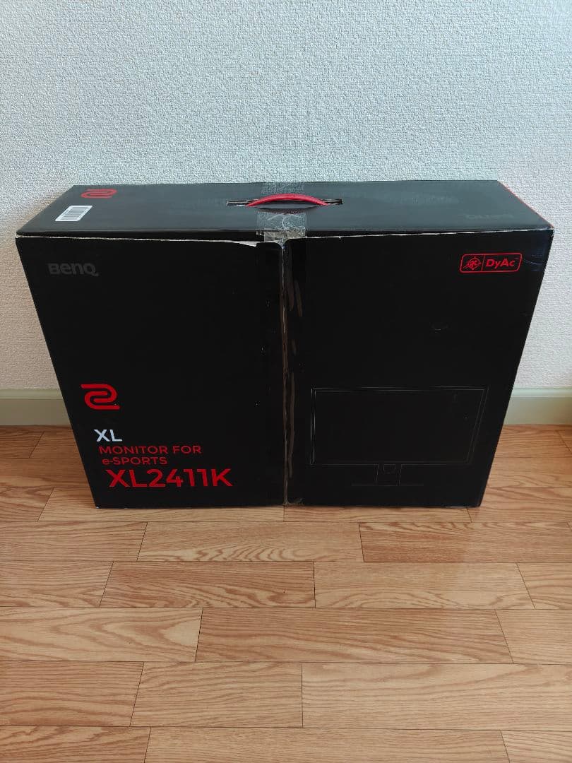 BenQ XL2411K ゲーミングモニター 本体　箱有り