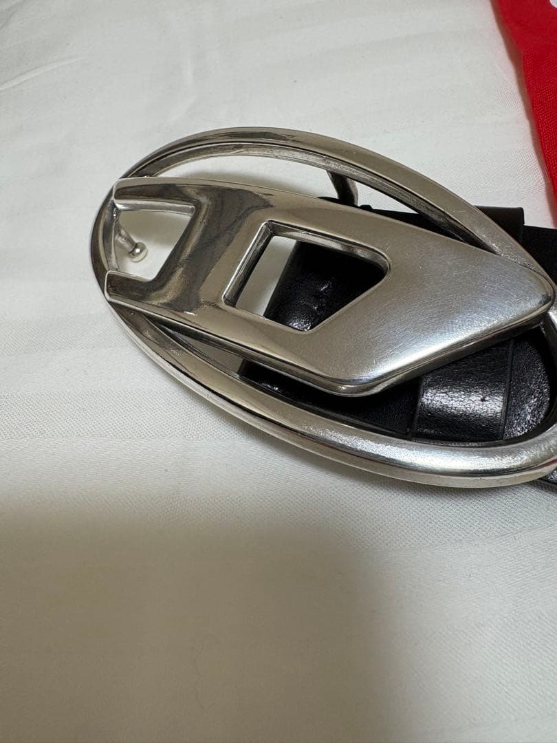 DIESEL ユニセックスベルト B-1DR ブラック/75